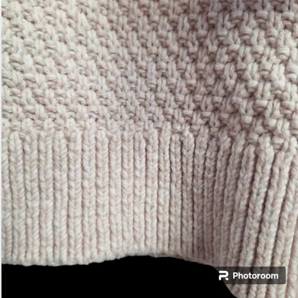 Fat Face Textured Knitted Sweater in Beige Color Size 4 - Picture 5 of 10